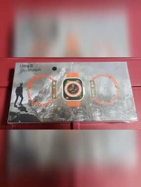 Ultra II Watch - Orange Smartwatch Fitness Tracker NEW